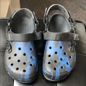 Posts Co “POST MALONE” Crocs size 8 men